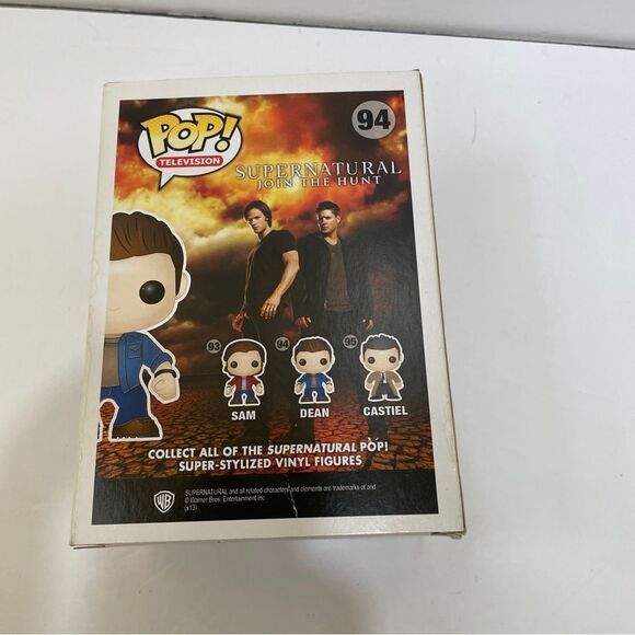 NEW IN BOX Funko Pop Supernatural Dean Vinyl Figure - Picture 4 of 6